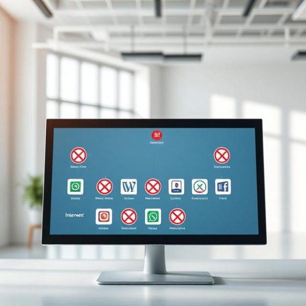 how to block websites on network computer