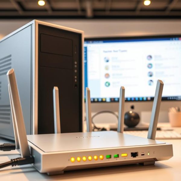 How to connect my computer to a network