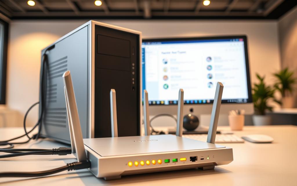 How to connect my computer to a network